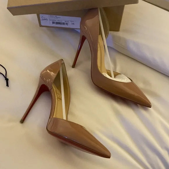Christian Louboutin Iriza patent nude - Picture 2 of 6